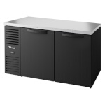 True TBR60-RISZ1-L-B-SS-1 - Back Bar Cooler, two-section, 60